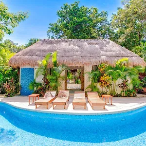 Complex With An Alluring Pool & Tropical Vibes By Stella Rentals! , Tulum Mexico